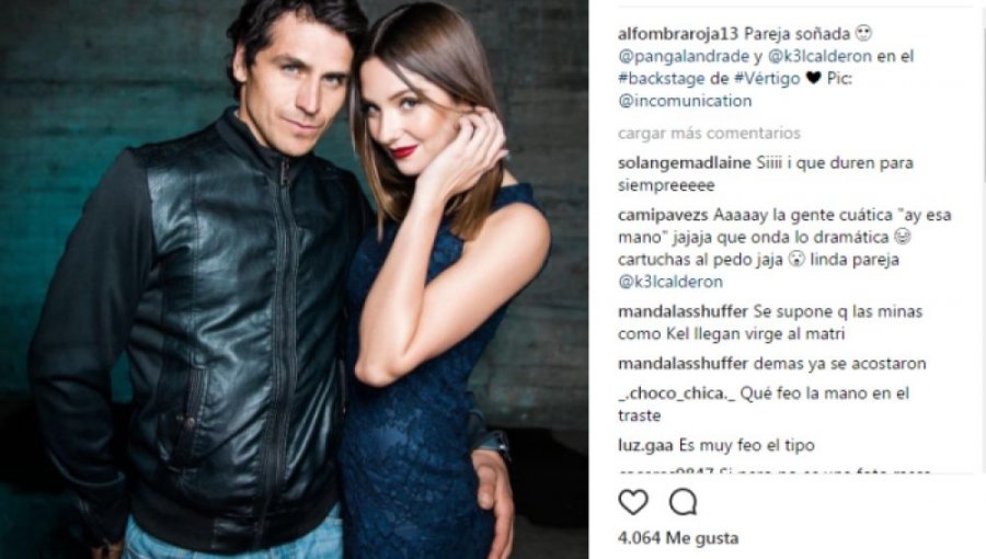 Mano de Pangal desata la polémica en foto con Kel Calderón
