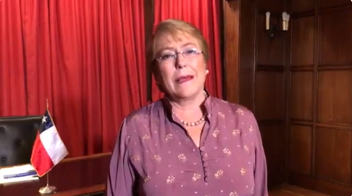 Michelle Bachelet previo a Cuenta Pública: “Siento orgullo por lo logrado en estos años”