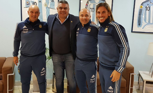 Jorge Sampaoli es presentado como el nuevo director técnico de Argentina