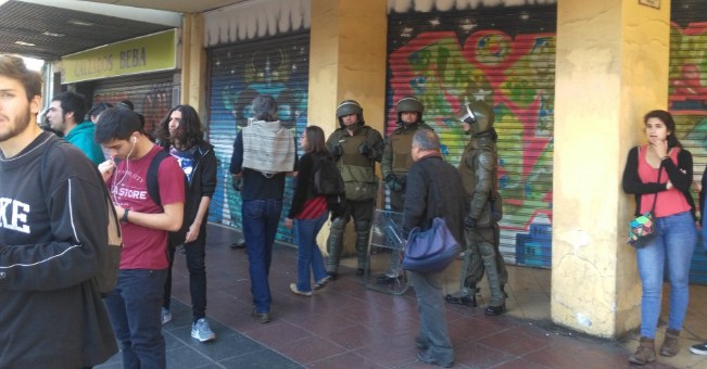 Marchas sin incidentes se registraron en Valparaíso durante Cuenta Pública