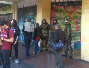 Marchas sin incidentes se registraron en Valparaíso durante Cuenta Pública