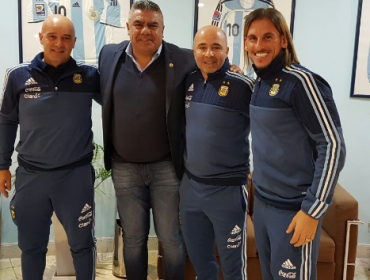 Jorge Sampaoli es presentado como el nuevo director técnico de Argentina