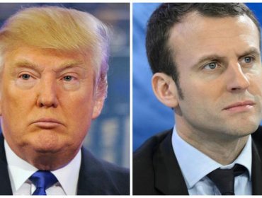 El mensaje de Macron a Trump: "Hagamos el planeta grande de nuevo"