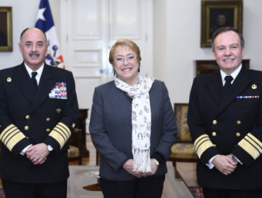 Bachelet designa a Julio Leiva Molina como el nuevo Comandante en Jefe de la Armada