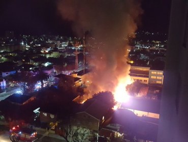 Incendio afectó a Hogar de Ancianos en Quilpué: 26 personas fueron evacuadas