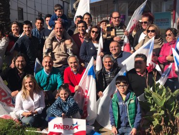 Brigadistas de Sebastián Piñera y Beatriz Sánchez se toman calles de la V Región