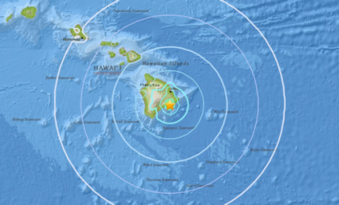 Potente sismo se registró en una localidad de Hawaii