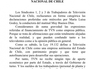 Las declaraciones de María Luisa Godoy que indignaron a los trabajadores de TVN