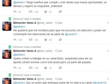 Edmundo Varas le pidió trabajo a Luksic en Canal 13 y el empresario le respondió