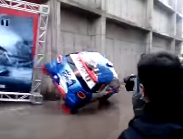 Video: Revelan el momento exacto del accidente automovilístico de Carola de Moras