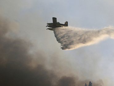 Avioneta se estrelló mientras combatía incendios forestales en Portugal