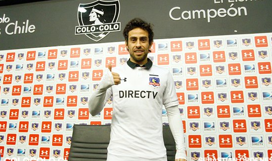 Jorge Valdivia fue presentado de manera oficial en Colo-Colo