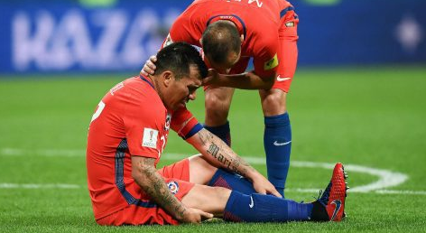 Gary Medel pone calma: “Estoy bien, sólo fue una contractura”