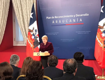 Bachelet: "Perdón al pueblo mapuche por los errores que ha cometido el Estado”