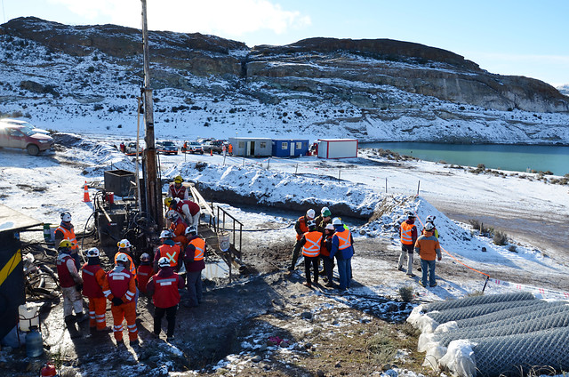 Mineros atrapados en el Sur: Llega a la zona el denominado "Robot de la esperanza"