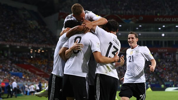 Copa Confederaciones: Alemania aplastó a México y se metió en la final