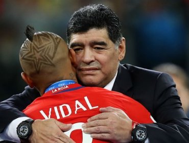 Maradona: “Chile nunca se replegó y jugó un muy buen fútbol”