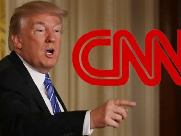 Donald Trump y su guerra con CNN: Ahora muestra vídeo en donde golpea logo de la cadena