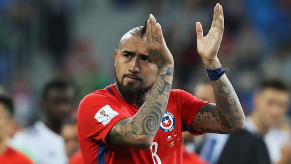 Arturo Vidal ya está en modo vacaciones