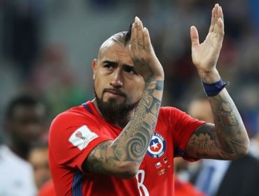 Arturo Vidal ya está en modo vacaciones