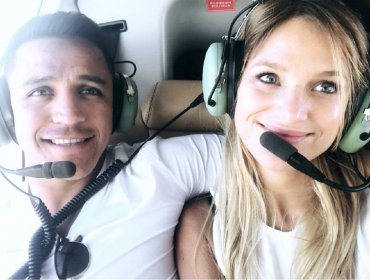 El romántico de viaje de Mayte y Alexis por los cielos del sur de Chile
