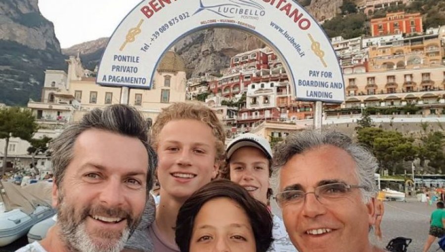 Así de grande está el hijo de Cecilia Bolocco y Menem