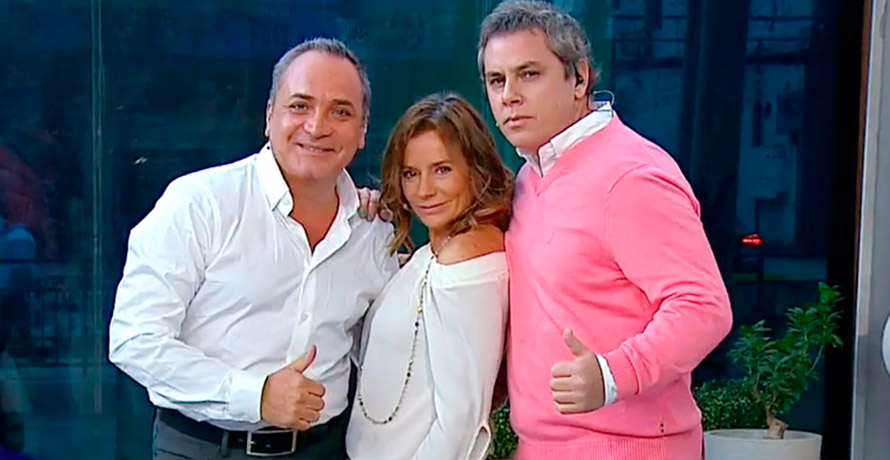 Luis Jara volvió al Mucho Gusto y pidió que Viñuela siguiera en el matinal