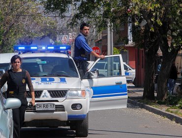 Dos menores de edad heridas y un detenido dejo persecución policial en Las Condes