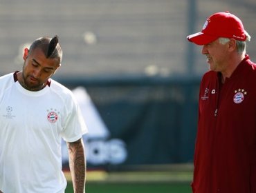 Ancelotti: "Que mis amigos de Inter se olviden de Vidal"