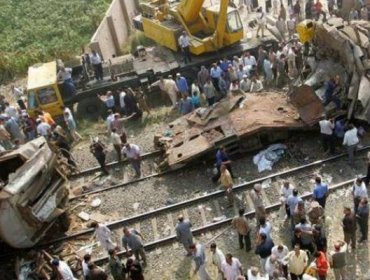 Tragedia en Egipto: Al menos 21 muertos y 68 heridos por choque de dos trenes