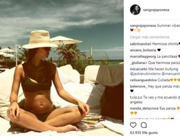 Así se ve China Suárez en sus primeros meses de embarazo del hijo de Benjamín Vicuña