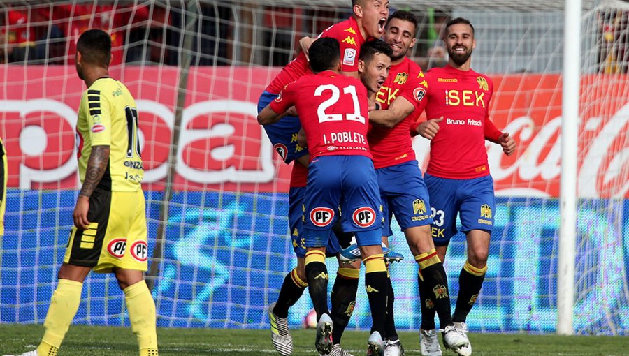 Unión Española vence con lo justo a San Luis y sigue en lo más alto de la tabla