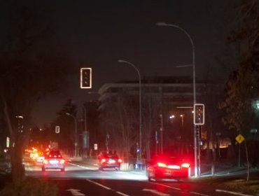 Diferentes sectores de Santiago se quedaron sin luz esta madrugada