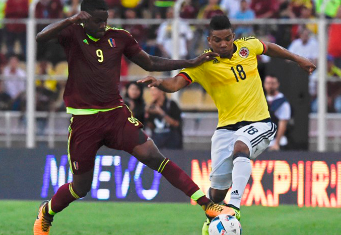 Venezuela y Colombia empatan sin goles en San Cristóbal