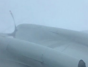 VIDEO: Avión se adentra en el ojo del huracán Irma en medio de ráfagas de 320 km/h