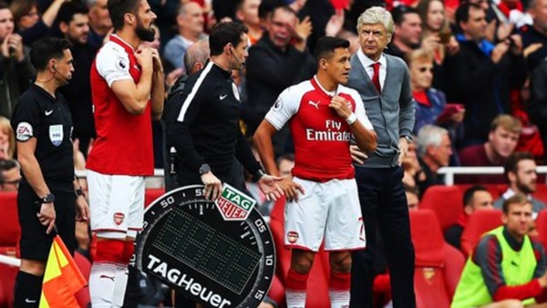 Premier League: Wenger acepta los abucheos de la tribuna contra Alexis