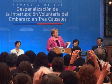 Este jueves Presidenta Bachelet va a promulgar ley de aborto en 3 causales