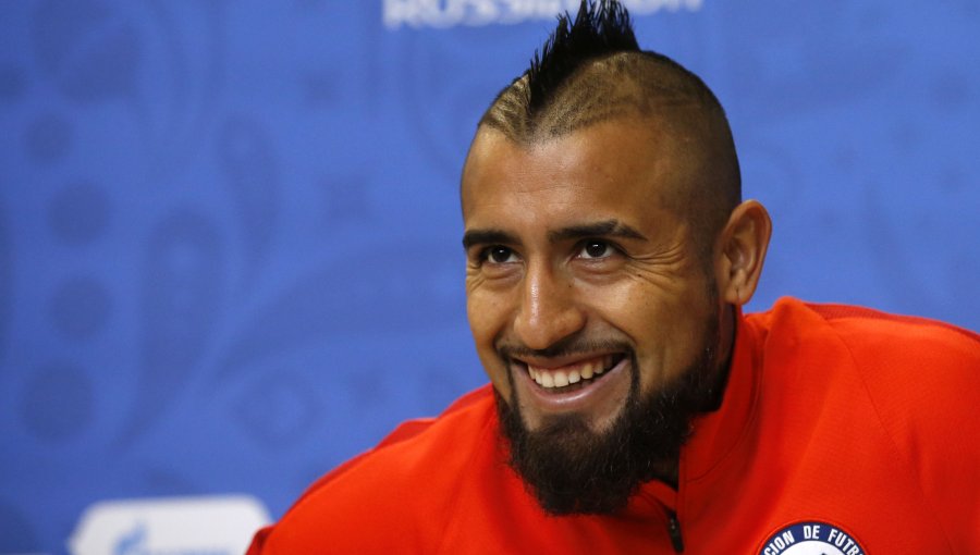 Arturo Vidal se vistió de huaso para celebrar las Fiestas Patrias