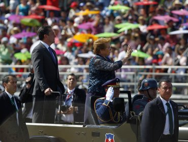 Presidenta Bachelet asiste a la última Parada Militar de su segundo mandato