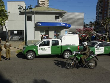 Millonario asalto a Banco BBVA de 15 norte en Viña del Mar