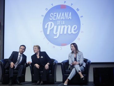 Bachelet en Semana de la Pyme: Pioneras derriban muros para que avancen otras