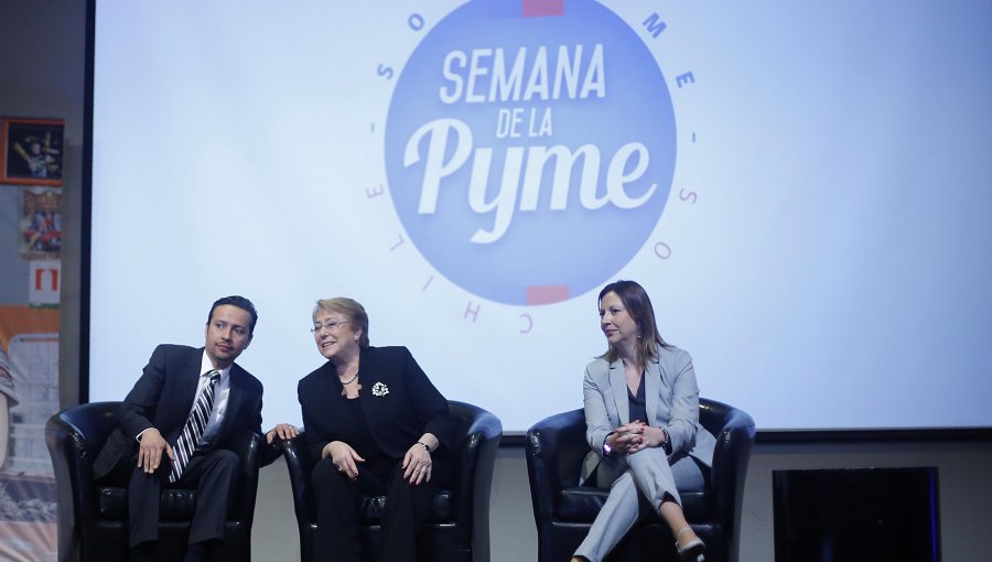 Bachelet en Semana de la Pyme: Pioneras derriban muros para que avancen otras
