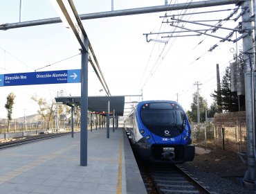 Informan baja en tiempos de espera al Metrotren Santiago-Nos en horas peak