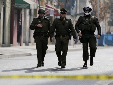 Cuatro detenidos en Maipú tras asalto a furgón repartidor de Chiletabacos