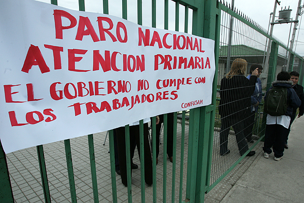 Trabajadores de la Salud anuncian paro nacional para el próximo 17 de octubre