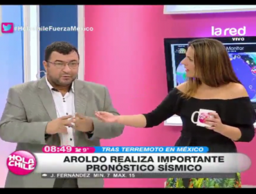 La Red y Aroldo Maciel en la mira de Onemi: Organismo enviará carta a Consejo de TV por predicción de terremotos