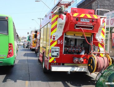 Incendio obligó a evacuar a 14 ancianos desde un hogar en San Joaquín