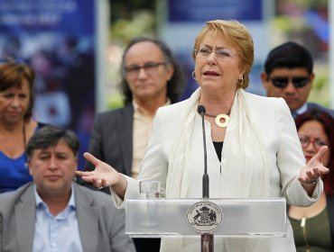 Bachelet y capitalización de TVN: “Confío en que los parlamentarios aprueben el proyecto"