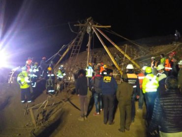 Derrumbe en Mina de Taltal: Tras 14 horas de trabajo se rescataron a los dos mineros atrapados