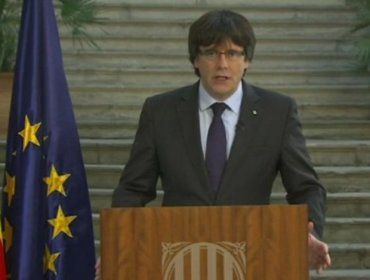 Puigdemont no acepta su destitución como presidente de Cataluña